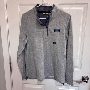 LL Bean Gray Pullover